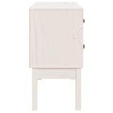 Console Cabinet 90X40X78 Cm Solid Wood Pine