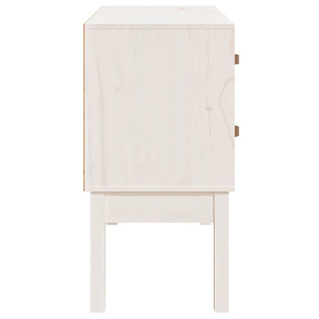 Console Cabinet 90X40X78 Cm Solid Wood Pine