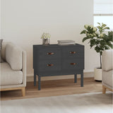 Console Cabinet 90X40X78 Cm Solid Wood Pine