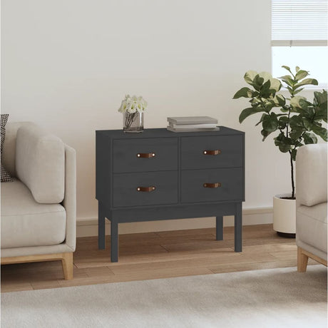 Console Cabinet 90X40X78 Cm Solid Wood Pine