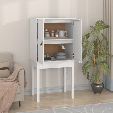 Highboard 60X40X120 Cm Solid Wood Pine