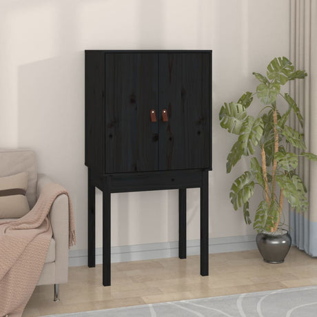 Highboard 60X40X120 Cm Solid Wood Pine