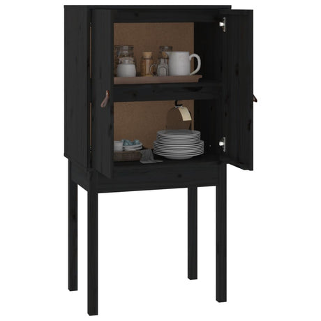Highboard 60X40X120 Cm Solid Wood Pine