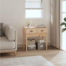 Console Table 114X40X75 Cm Solid Wood Pine