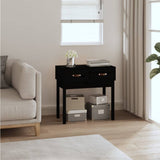 Console Table 114X40X75 Cm Solid Wood Pine