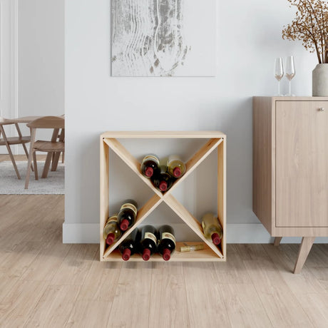 Wine Cabinet Solid Wood Pine