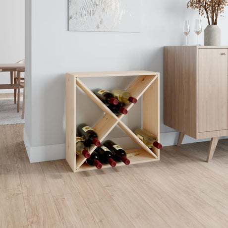 Wine Cabinet Solid Wood Pine
