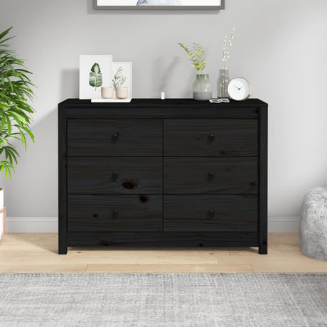 Side Cabinet Solid Wood Pine
