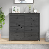 Side Cabinet Solid Wood Pine