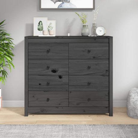 Side Cabinet Solid Wood Pine
