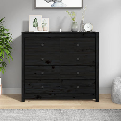 Side Cabinet Solid Wood Pine