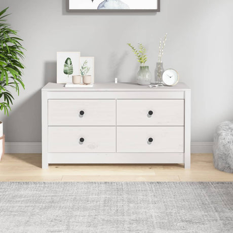 Side Cabinet Solid Wood Pine