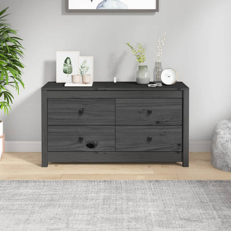 Side Cabinet Solid Wood Pine
