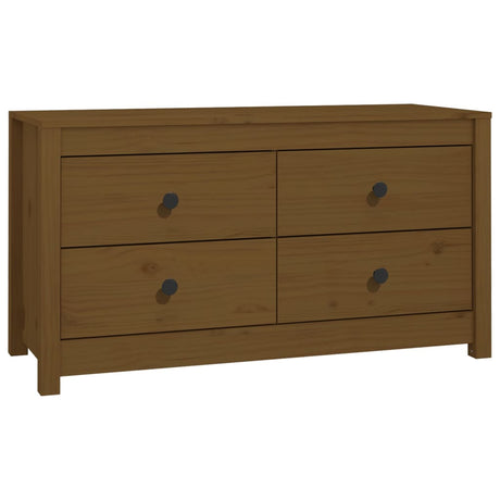 Side Cabinet Solid Wood Pine