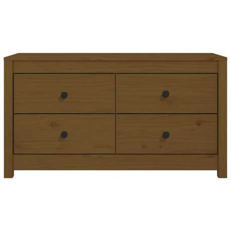 Side Cabinet Solid Wood Pine