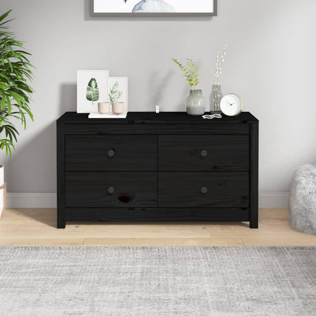 Side Cabinet Solid Wood Pine