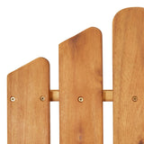 Garden Adirondack Chairs 2 Pcs Solid Wood Acacia