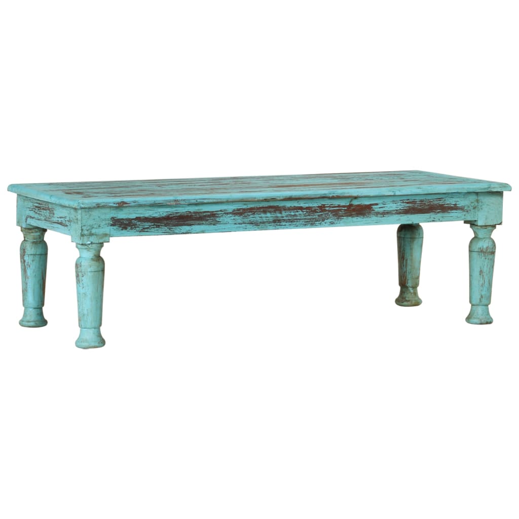 Coffee Table 110X50X34 Cm Solid Wood Reclaimed
