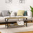 Coffee Table 80X50X45 Cm Engineered Wood And Iron