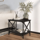 Side Table 55X38X45 Cm Engineered Wood
