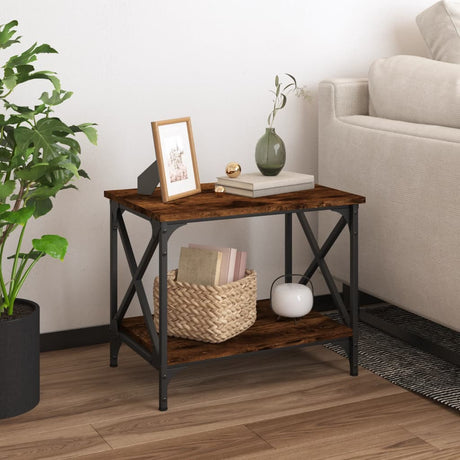 Side Table 55X38X45 Cm Engineered Wood