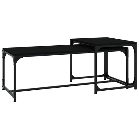 Coffee Tables 2 Pcs Engineered Wood