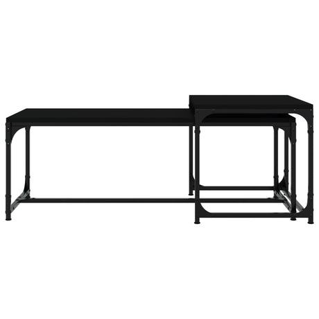 Coffee Tables 2 Pcs Engineered Wood