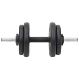 Barbell And Dumbbell With Plates
