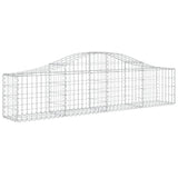 Arched Gabion Baskets 20 pcs 200x30x40/60 cm Galvanised Iron