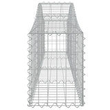 Arched Gabion Baskets 20 pcs 200x30x40/60 cm Galvanised Iron