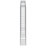 Arched Gabion Baskets 5 pcs 300x30x200/220 cm Galvanised Iron