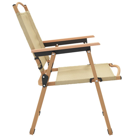 Camping Chairs 2 Pcs Oxford Fabric