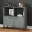 Bookcase With Metal Legs 90X35X90.5 Cm Solid Wood Oslo