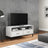 Tv Cabinet With Metal Legs Solid Wood Pine Oslo
