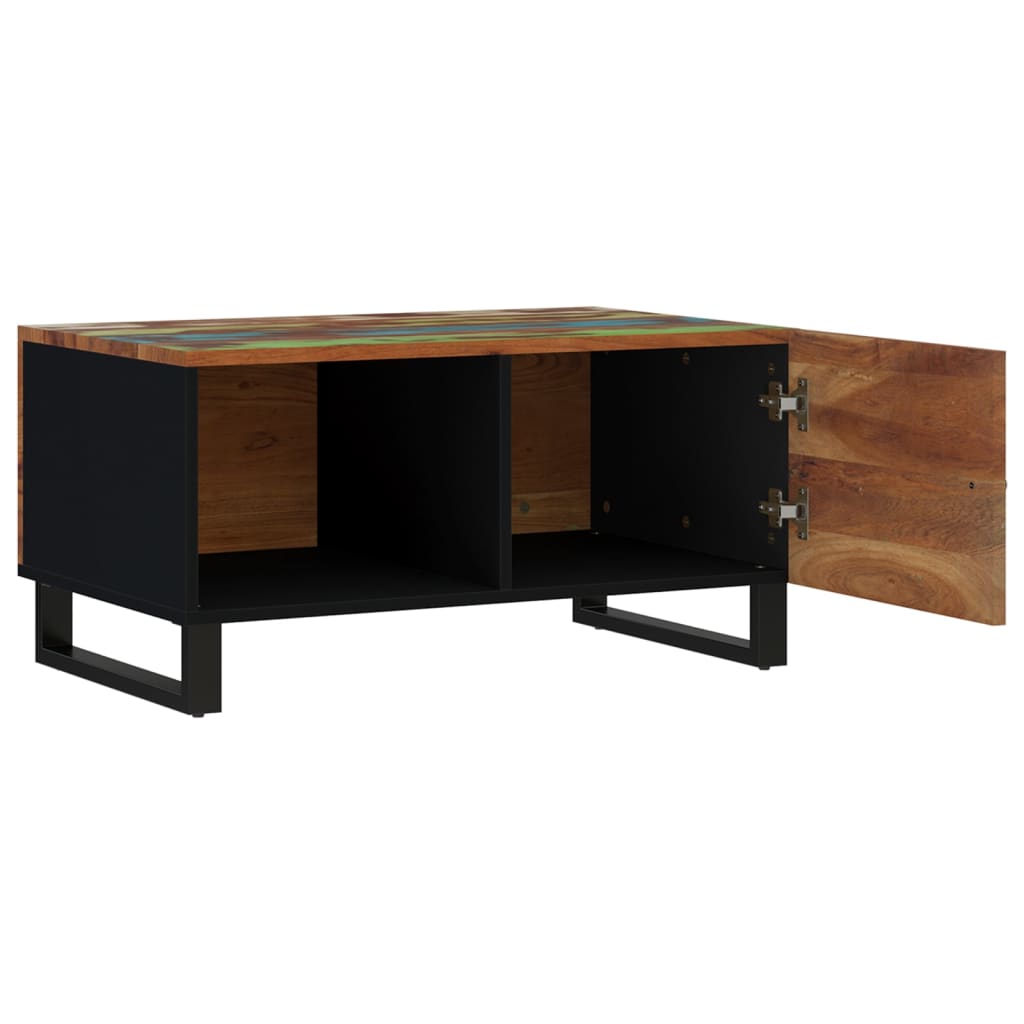 Coffee Table 80X50X40 Cm Solid Wood Reclaimed&Engineered Wood