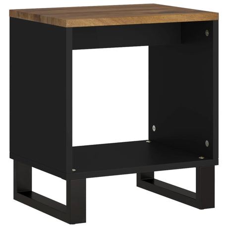 Coffee Table 40X31X46 Cm Solid Wood Mango&Engineered Wood