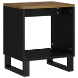 Coffee Table 40X31X46 Cm Solid Wood Mango&Engineered Wood