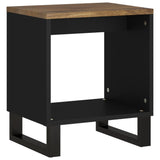 Coffee Table 40X31X46 Cm Solid Wood Mango&Engineered Wood