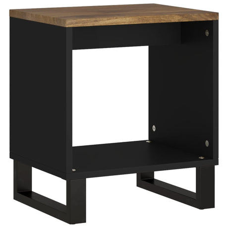Coffee Table 40X31X46 Cm Solid Wood Mango&Engineered Wood