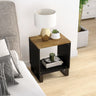 Coffee Table 40X31X46 Cm Solid Wood Mango&Engineered Wood