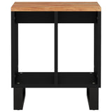 Side Table 40X31X46 Cm Solid Wood Acacia&Engineered Wood
