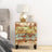 Bedside Cabinet 50X33X62Cm Solid Wood Reclaimed&Engineered Wood