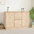 Sideboard 111X34X75 Cm Solid Wood Pine
