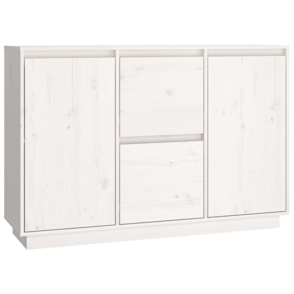 Sideboard 111X34X75 Cm Solid Wood Pine