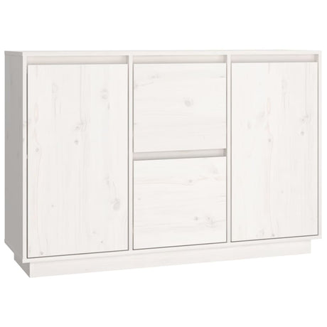 Sideboard 111X34X75 Cm Solid Wood Pine