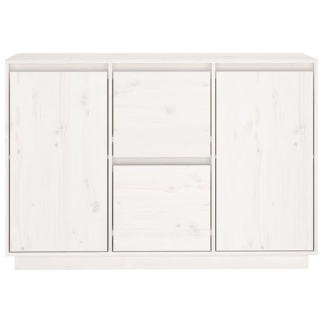 Sideboard 111X34X75 Cm Solid Wood Pine