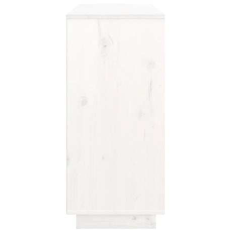 Sideboard 111X34X75 Cm Solid Wood Pine