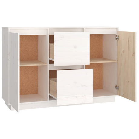 Sideboard 111X34X75 Cm Solid Wood Pine