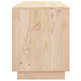 Tv Cabinet 176X37X47.5 Cm Solid Wood Pine