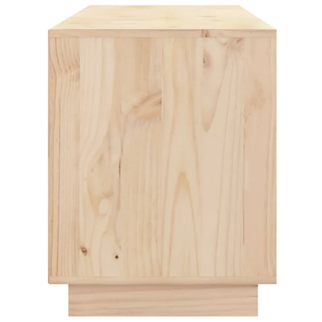 Tv Cabinet 176X37X47.5 Cm Solid Wood Pine
